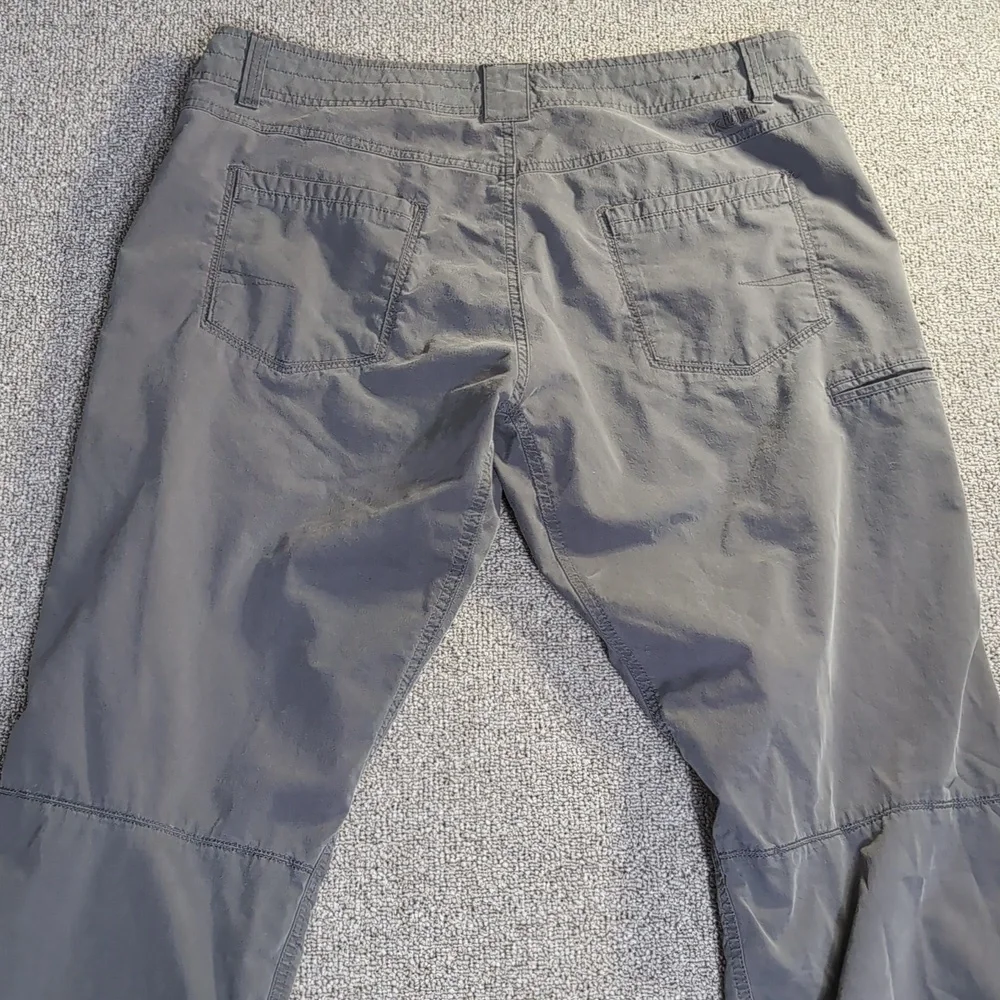 KUHL Slax Stretch Chino Size 38x32 in Carbon Gray Technical Hiking Performance - Picture 9 of 13